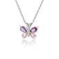 Colored Turtle Pendant Necklace for Women Summer Beach Female Charm Necklace Beads Chain Cute Stainless Steel Jewelry collar