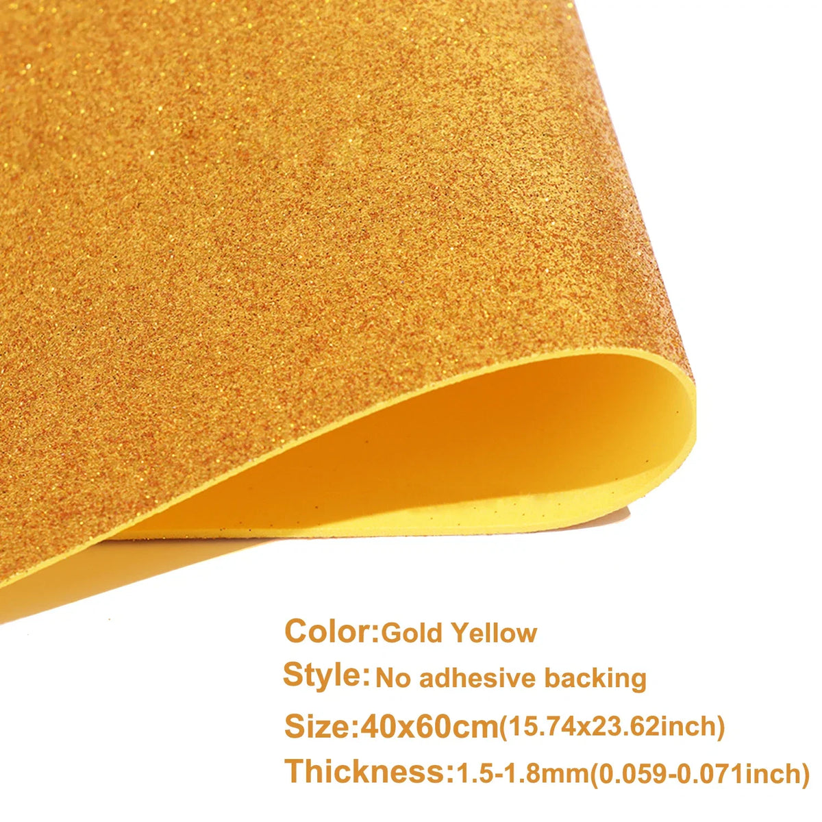 Glitter EVA Foam Sheet 40x60cm | Self-Adhesive Sparkly Foam Paper for DIY Crafts and Decor