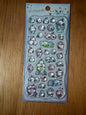 Japanese Anime Food Stamping Seal Fun | 3D Crystal Diamond Sticker Set for Kids