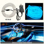 Car Interior EL Wire Neon Strips | Flexible LED Atmosphere Lamp