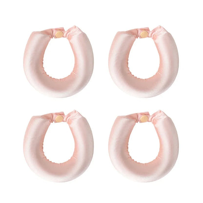 Satin Heatless Hair Curlers | Overnight Flexi Rods for Soft, No-Heat Curls