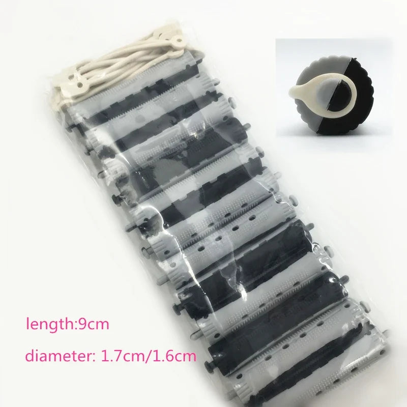 12pcs Heatless Hair Curler Set | No Heat Soft Flexi Rods for Natural Curls