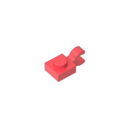 Gobricks GDS-813 1x1 Plate with Vertical Holder | Compatible with Lego 6019 and 61252