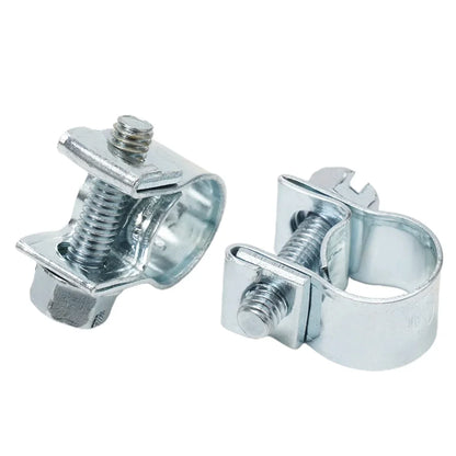 10pcs Stainless Steel Hose Clamp Set | Multipurpose Fuel Line and Water Pipe Clips