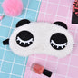 Cute Panda Eye Mask | Plush Sleep Eye Cover for Travel