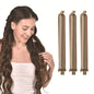Satin Heatless Hair Curlers | Overnight No Heat Curling Rod Set