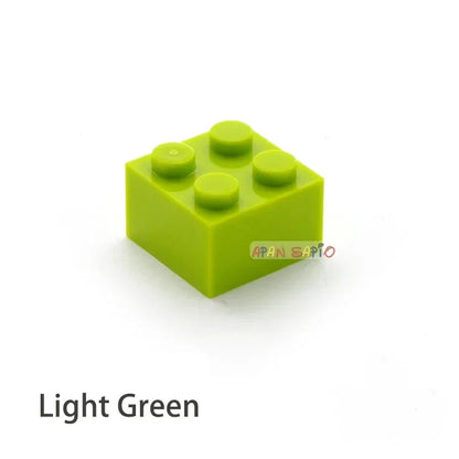 60pcs DIY Building Blocks Thick Figures Bricks 2x2 Dots | Educational Creative Toy for Children
