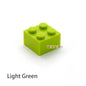 60pcs DIY Building Blocks Thick Figures Bricks 2x2 Dots | Educational Creative Toy for Children