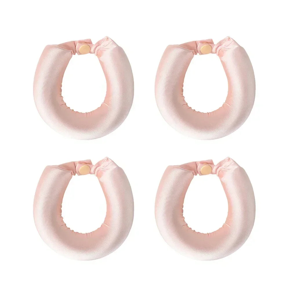 Heatless Hair Curler Set | Satin Flexi Rods for Overnight Curls
