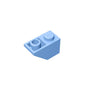 Gobricks GDS-597 Slope, Inverted 45 2x1 | Compatible Building Block for DIY
