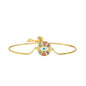 NEWBUY 2026 Trendy Turkish Gold Color Evil Eye Bracelet Adjustable AAA CZ Pave Setting Female Luckry Party Jewelry Gift