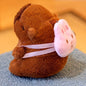 Capybara Plush Keychain | Cartoon Bag Pendant and Car Keyring