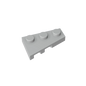 Gobricks GDS-547 Wedge Plate 3 x 2 Right | Compatible Building Block for DIY Creations