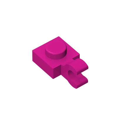 Gobricks GDS-813 1x1 Plate with Vertical Holder | Compatible with Lego 6019 and 61252