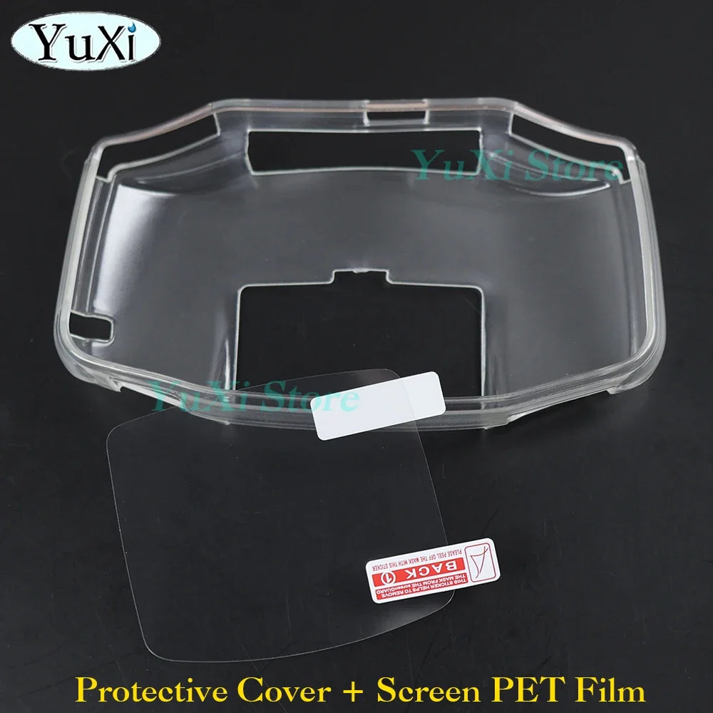 Clear Soft TPU Case for Gameboy Advance | Protective Cover with Screen Films
