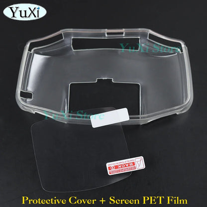 Clear Soft TPU Case for Gameboy Advance | Protective Cover with Screen Films