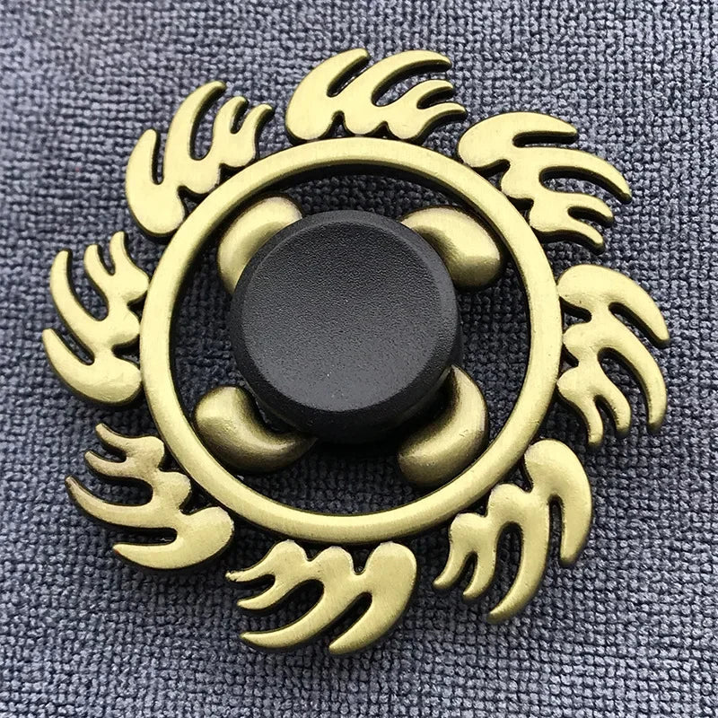 Bronze Metal Alloy Fidget Spinner | R188 Mute Bearing Hand Spinner for Stress Relief