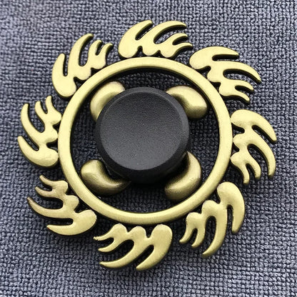 Bronze Metal Alloy Fidget Spinner | R188 Mute Bearing Hand Spinner for Stress Relief