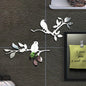 3D Mirror Birds Branch Wall Stickers | Removable Decorative Wall Art for Home