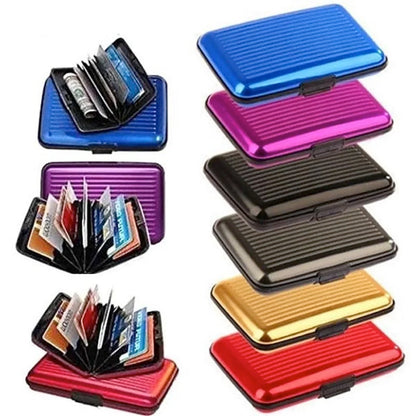 Metal Credit Card Holder | Slim RFID Wallet for Men and Women