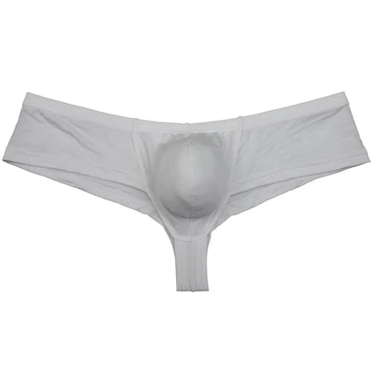 Men's Micro Boxers Mini Bikini Briefs Underwear Slip Bulge Pouch Breathable Smooth Beach Trunks Stretchy Panties Low Rise Soft