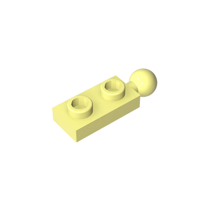 Gobricks GDS-852 Plate Modified 1 x 2 with Tow Ball on End | Building Block for DIY Creations
