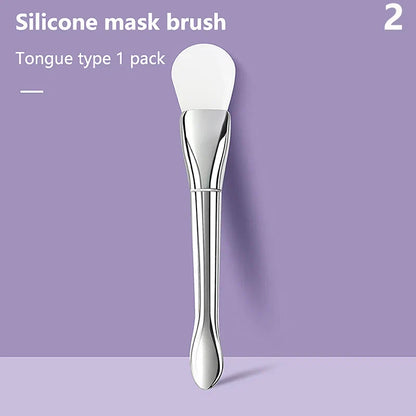 Silicone Facial Mask Brush | Soft Silicone Applicator for Face Mask