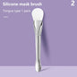 Silicone Facial Mask Brush | Soft Silicone Applicator for Face Mask