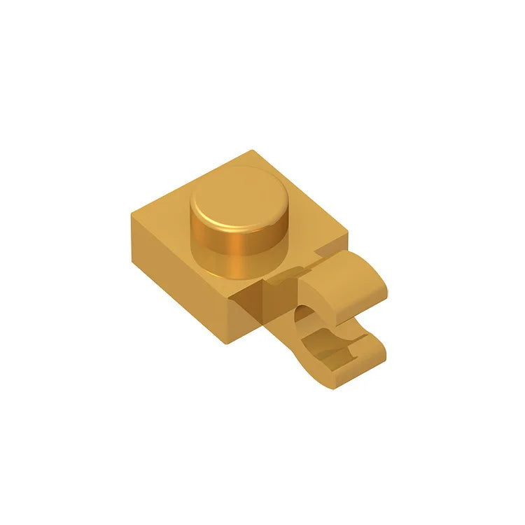 PLATE 1X1 W/HOLDER VERTICAL Building Block | Compatible with Lego 6019 61252