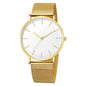 RUNERR Ultra Thin Quartz Watch | Minimalist Business Casual Mesh Strap