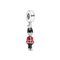 Hot Selling Christmas Santa 925 Silver Charm Bead Fit European Bracelet Bangles Women Necklace Jewelry