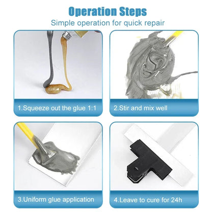 Cold Welding Glue Metal Repair | High-Strength AB Epoxy Adhesive for Casting