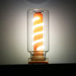 5V USB LED Spiral Filament Touch Dimming Bulb | Retro Night Light Atmosphere Lamp