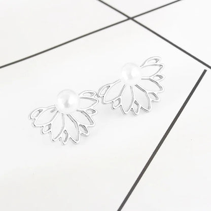 Korean Sweet Small Daisy Stud Earring For Women Zircon Flower Girls Fashion Earrings Trend Party Jewelry Gift