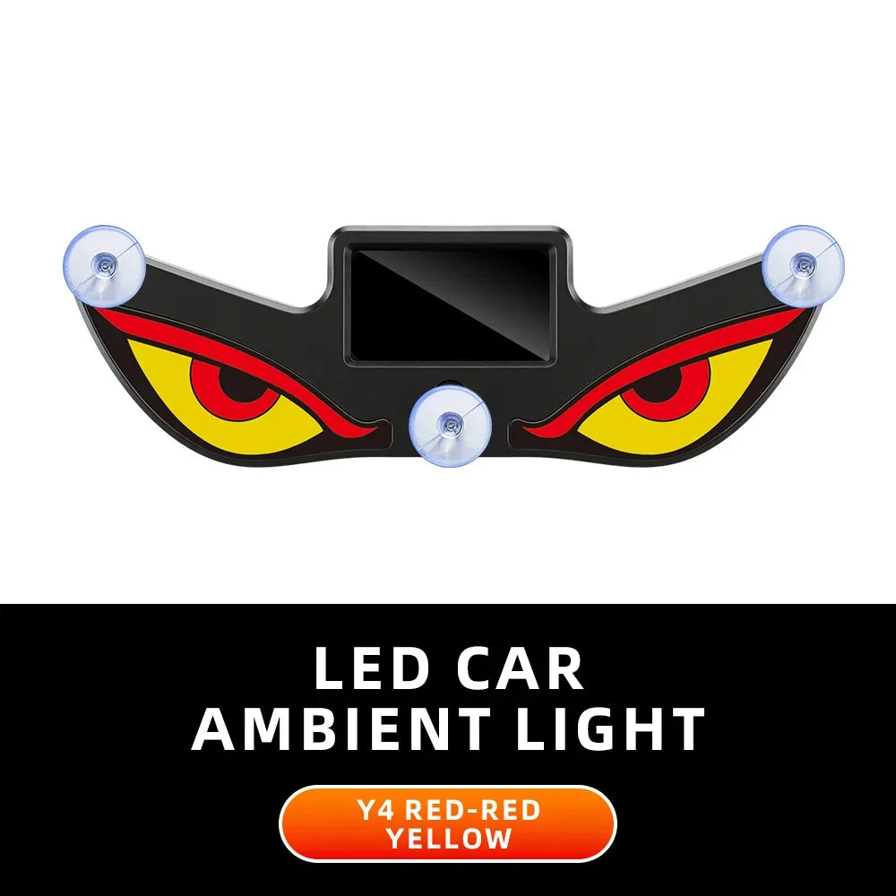 Devil’s Eye Car Warning Light | Solar and USB-C Rechargeable Safety Lamp