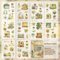 Vintage PET Washi Sticker Sheets | 10 Pack for Junk Journaling