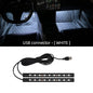 LED Car Ambient Foot Light | USB 5V Auto Interior Atmosphere Neon Lamp