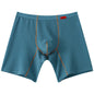 Mens Long Legs Boxer Briefs Breathable Pouch Trunks Casual Underwear Men Stretch Shorts