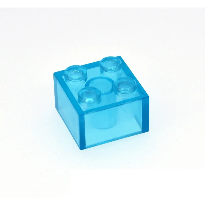 60pcs DIY Building Blocks Thick Figures Bricks 2x2 Dots | Educational Creative Toy for Children