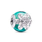 Hot Selling Christmas Santa 925 Silver Charm Bead Fit European Bracelet Bangles Women Necklace Jewelry