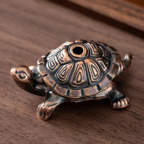 Metal Turtle Snail Shape Incense Holder | Alloy Animal Incense Burner for Home Decor