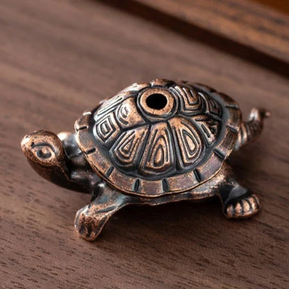 Metal Turtle Snail Shape Incense Holder | Alloy Animal Incense Burner for Home Decor
