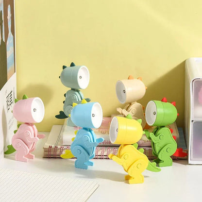 Mini Dinosaur Night Light | Battery-Powered LED Lamp for Kids