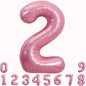 40-Inch Pink Foil Number Balloon | Birthday Party Decoration