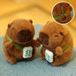 Capybara Plush Keychain | Cartoon Bag Pendant and Car Keyring