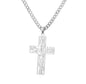 Stainless Steel Cross Necklace For Women Gold Color Chain Cross Pendant Necklaces Retro Religion Jewelry Gift bijoux femme