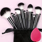 13-Piece Makeup Brush Set | Soft Fluffy Foundation Blush Highlighter Brush Kit