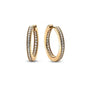 European New Cross Sunflower Gold Color Stud Earrings, Fit Women's Festival Exquisite Charm Jewelry Gifts  925 Silver