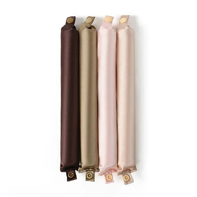 Heatless Hair Curler Set | Satin Flexi Rods for Overnight Curls