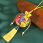 Chinese Style Embroidery Tassel Gift Pouch | Lotus Scented Sachet Bag